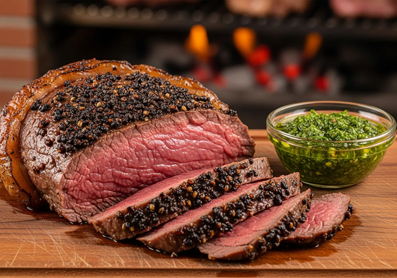 Brasilianisches Churrasco mit Belém-Pfeffer