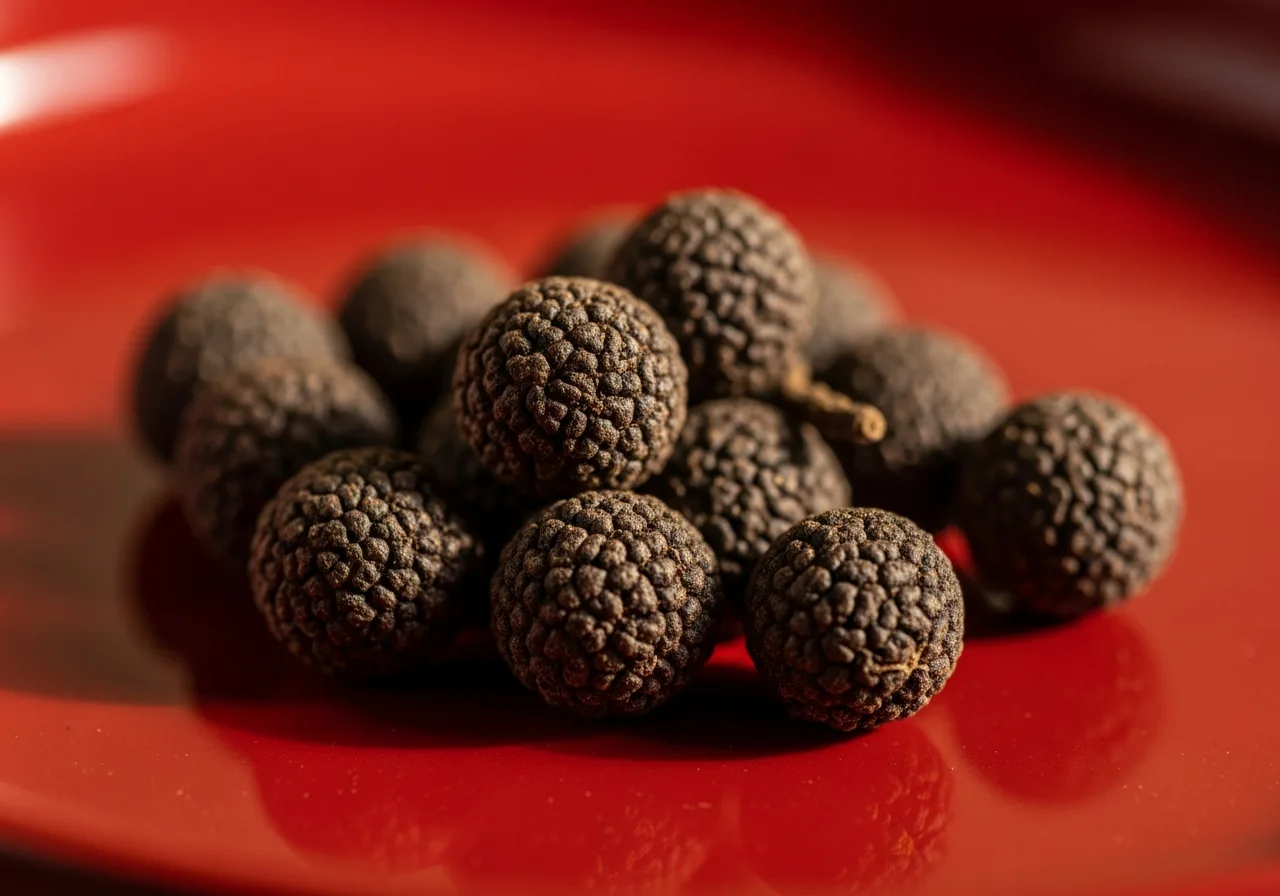 Chu-Sê-Pfefferkörner auf vietnamesischem Lack