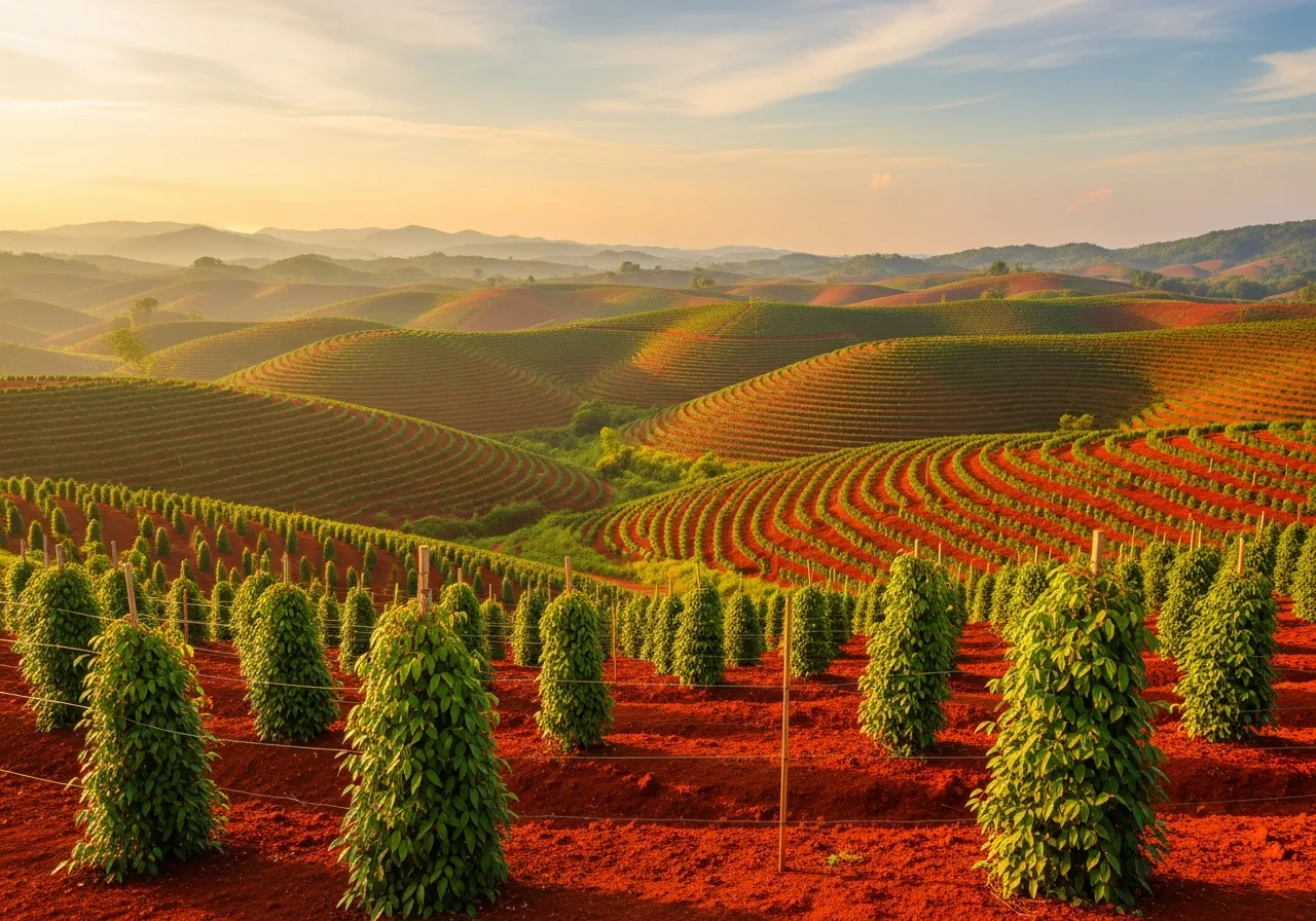 Hochland von Gia Lai, Vietnam