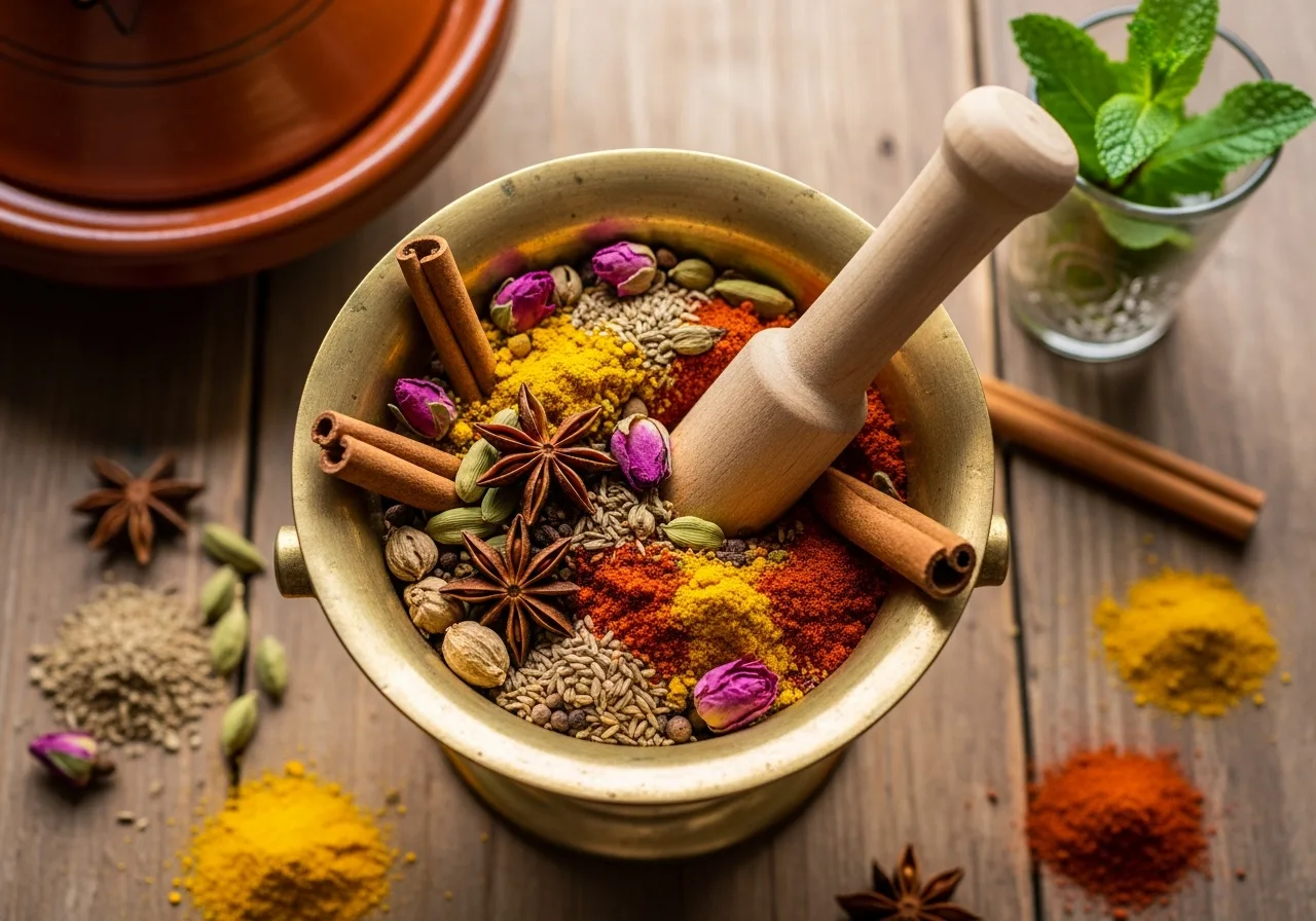 Ras el Hanout Gewürzmischung mit Kubebenpfeffer