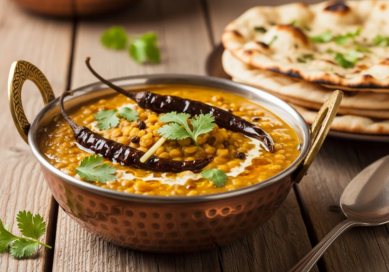 Indisches Dal mit Langem Pfeffer