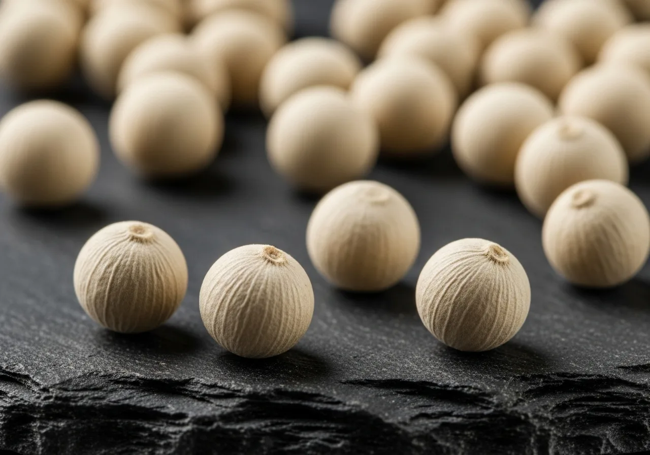 Muntok-Weißpfefferkörner in Premiumqualität