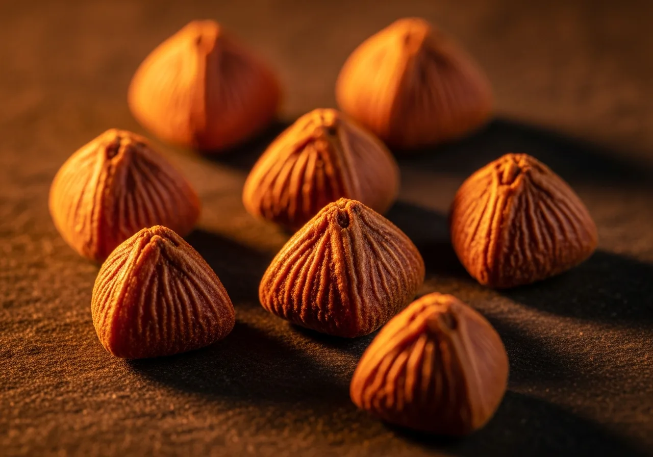 Paradieskörner in Nahaufnahme