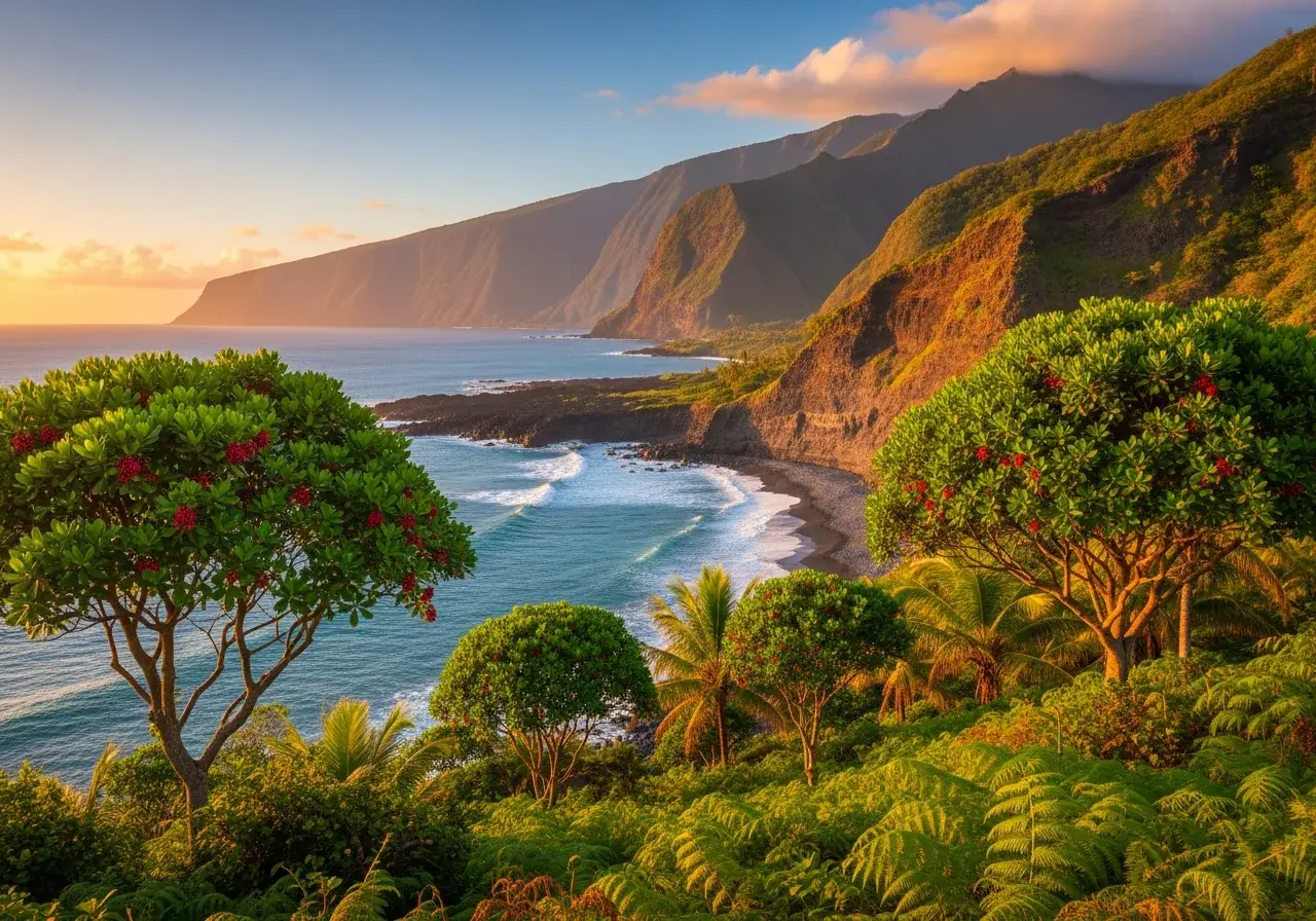 Küste von Réunion